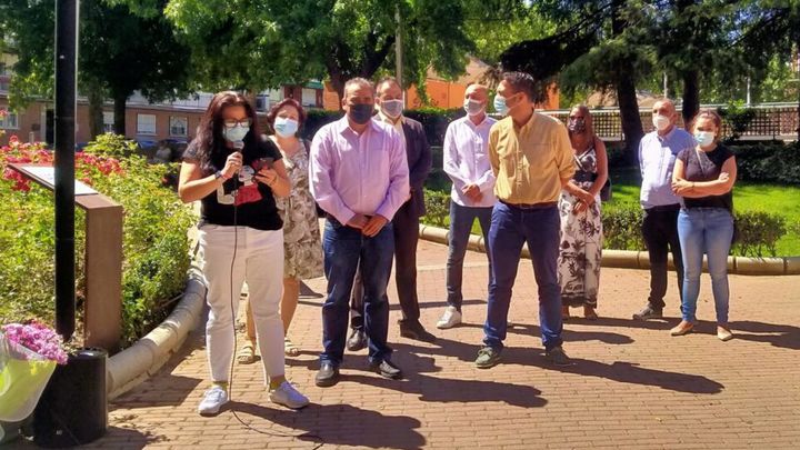 Emotivas palabras para recordar a Nagore Laffage / @Ayto_SFH