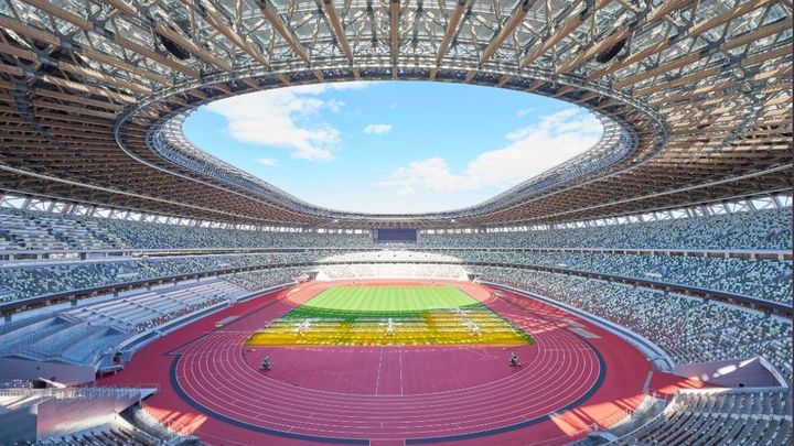 Estadio Nacional de Tokio / @JJOOTokio2020