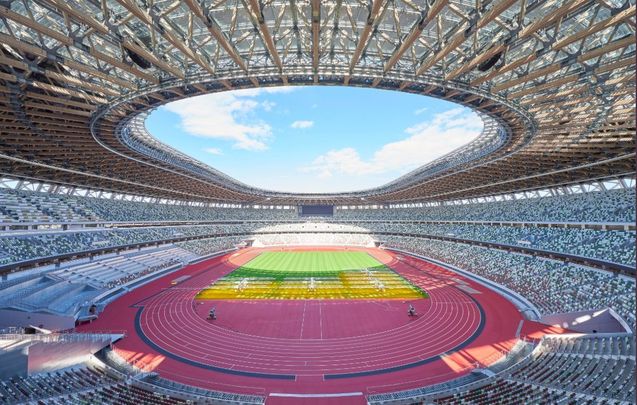 Estadio Nacional de Tokio / @JJOOTokio2020