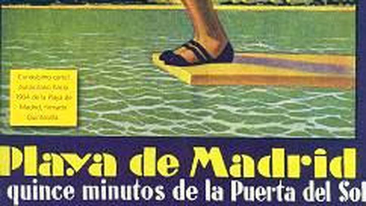 Cartel publicitario de la playa de Madrid / DOMINIO PÚBLICO