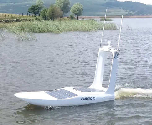 Vehículo de control remoto de la start up PURON / PURON