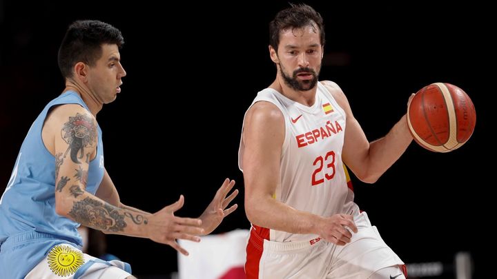 Sergio Llull ante Argentina / EFE
