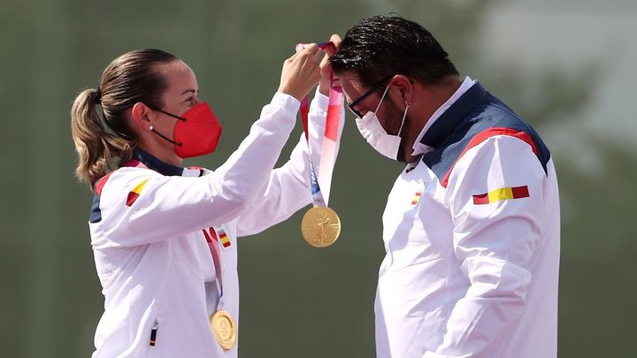 Fátima Gálvez y Alberto Fernández / EFE