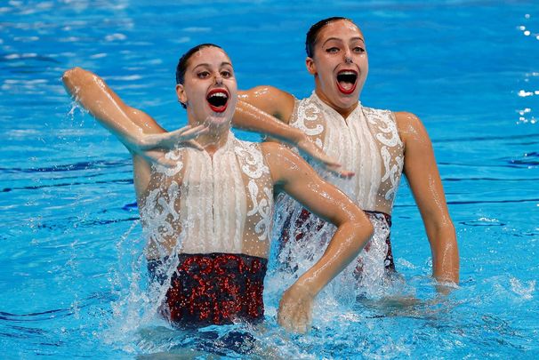 Alisa Ozhogina e Iris Tió, / EFE