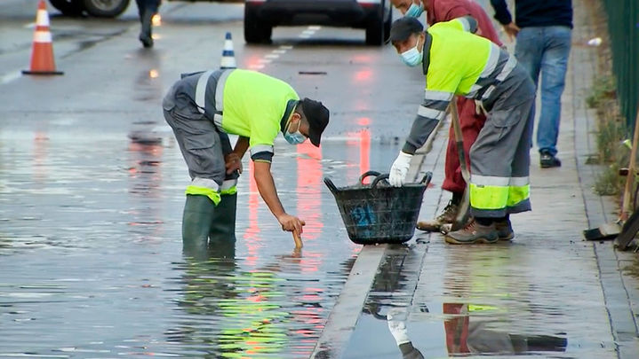 Lluvias en Arganda / Telemadrid