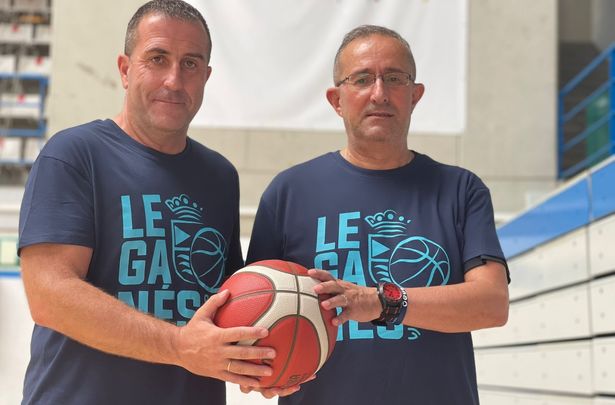 José Cerrato y Ángel Fernandez / Baloncesto Leganés
