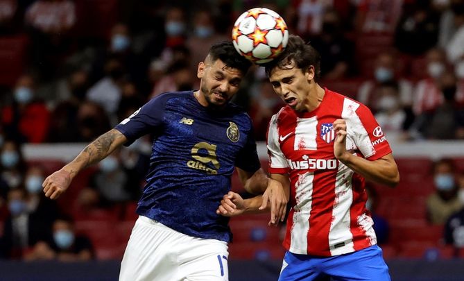 Joao Felix ante el Oporto / EFE