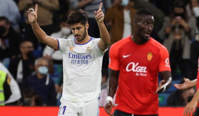 Marco Asensio ante el Mallorca / EFE