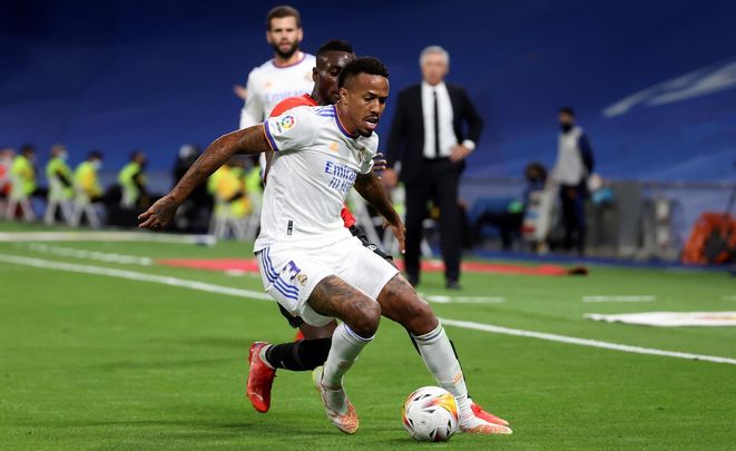 Militao ante el Mallorca / EFE