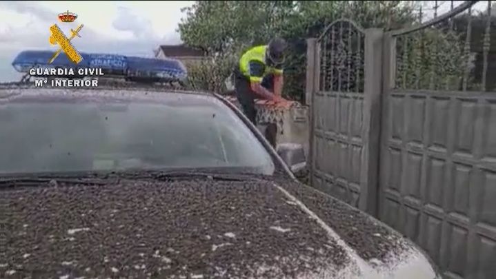 El volcán de la La Palma lo ha llenado todo de ceniza / TELEMADRID
