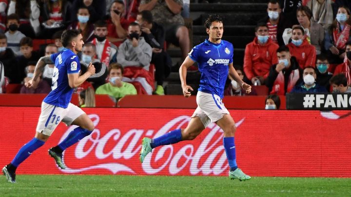 Unal celebra el gol / EFE