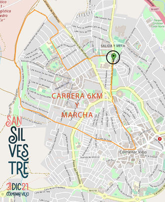 Recorrido 6K de Colmenar Viejo / Organización