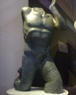 Estatua de Tritón encontrada en  Valdetorres del Jarama / Museo Arqueológico Nacional