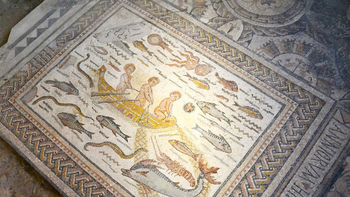 Mosaico de la Casa Hyppolitus / complutum.com