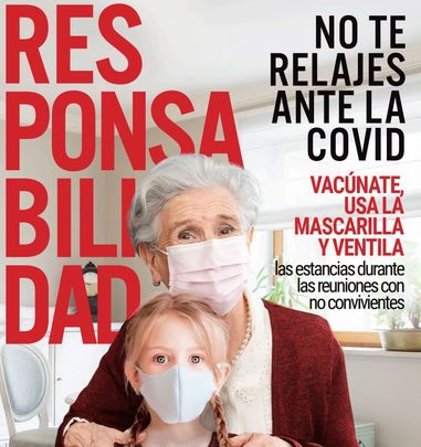 Campaña 'No te relajes ante el Covid' / COMUNIDAD DE MADRID