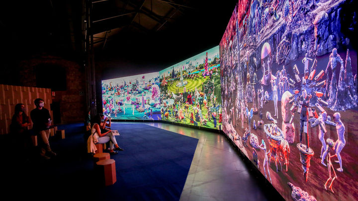 La exposición 'Jardín de las delicias' en Matadero / EUROPA PRESS