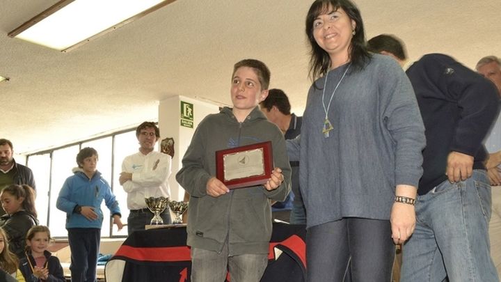 María Luz Lastra,  exalcaldesa de San Martín de Valdeiglesias, en un acto de la Federación Española de Vela / FEV