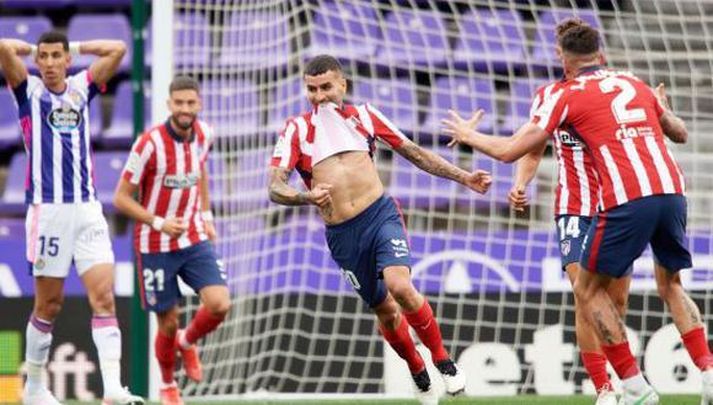 Correa ante el Valladolid / EFE