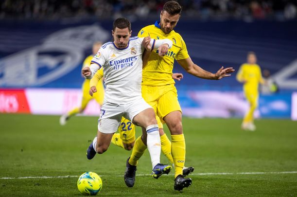 Hazard ante el Cádiz / EFE