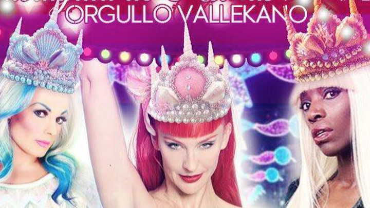 Las tres Reinas Magas de la cabalgata vallecana de 2018 / ORGULLO VALLEKANO