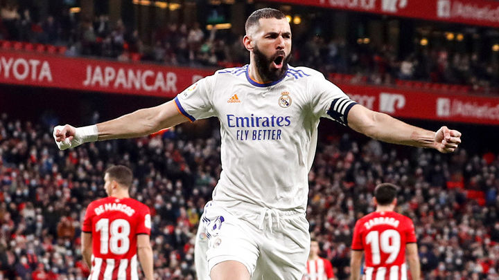 Benzema ante el Athletic / REAL MADRID