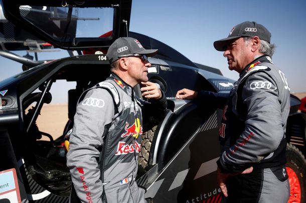 Peterhansel y Carlos Sainz / EFE