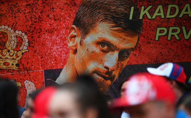 Mural de Djokovic / EFE