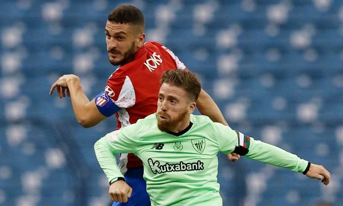 Koke ante el Athletic / EFE