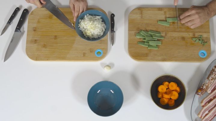 Receta de lentejas con tripera