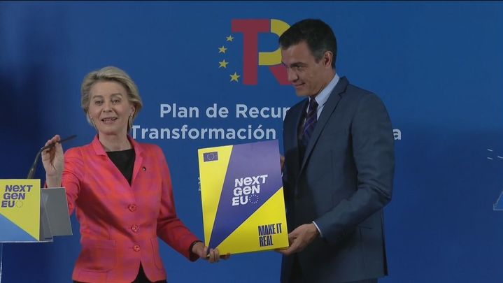 Ursula von der Leyen con Pedro Sánchez / REDACCIÓN