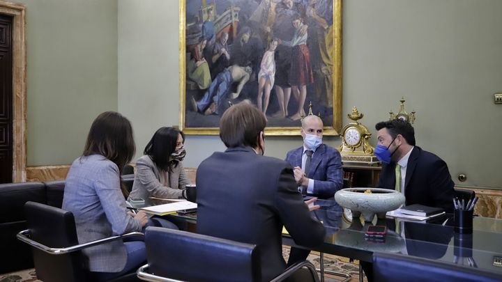 Reunión de los representantes de Majadahonda con la delegada del Gobierno / AYTO MAJADAHONDA