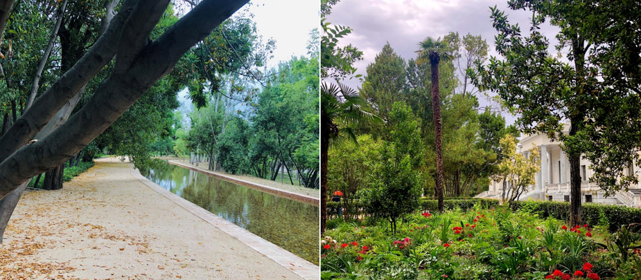 Ría navegable y jardines de la Quinta de Vista Alegre, Carabanchel / Imágenes de la Comunidad de Madrid