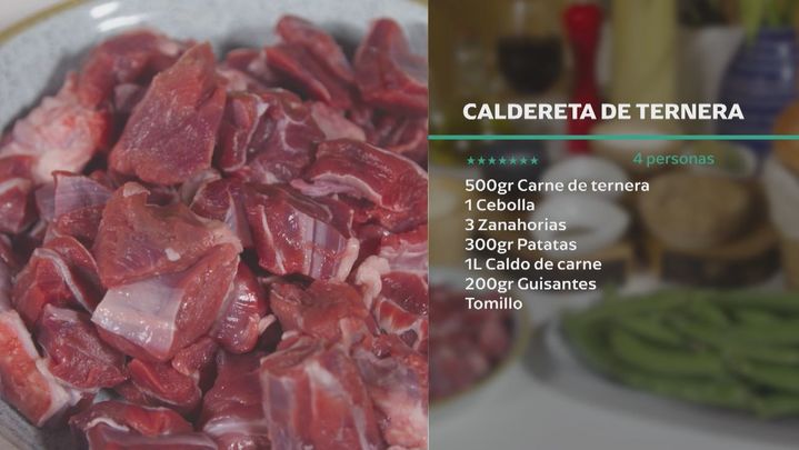 Receta de caldereta de ternera