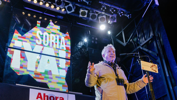 Ángel Cena, candidato de Soria Ya! / EUROPA PRESS