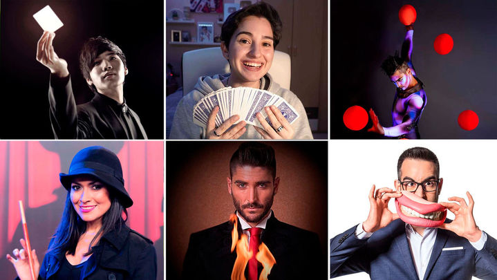 Algunos de los magos que participan en la edición 2022 del Festival Internacional de Magia de Madrid / ARCHIVO