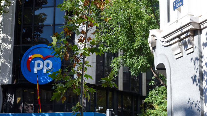 Sede del PP en la calle Génova / EUROPA PRESS