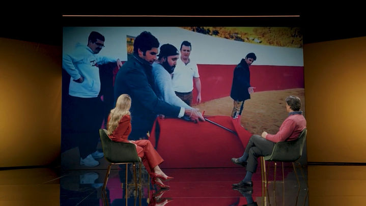 Fran y Cayetano Rivera enseñando a torear a Kiko Rivera / DIEZ MOMENTOS