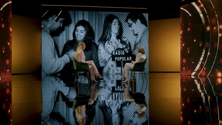 Maria Teresa Campos comenzando su carrera en la radio / DIEZ MOMENTOS