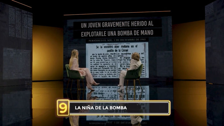 María Teresa Campos, 'La niña de la bomba' / DIEZ MOMENTOS