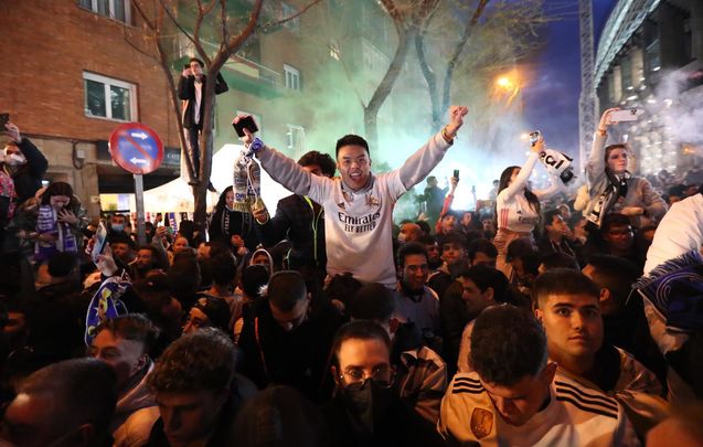 Aficionados del Real Madrid / EFE