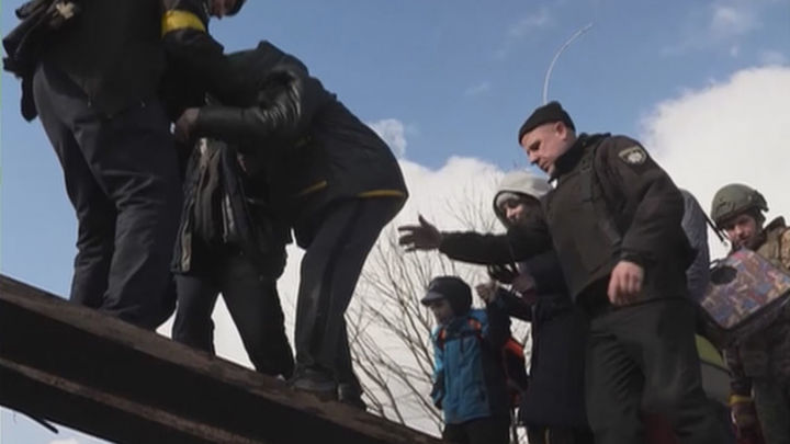 Evacuación de la población civil de Ucrania / TELEMADRID