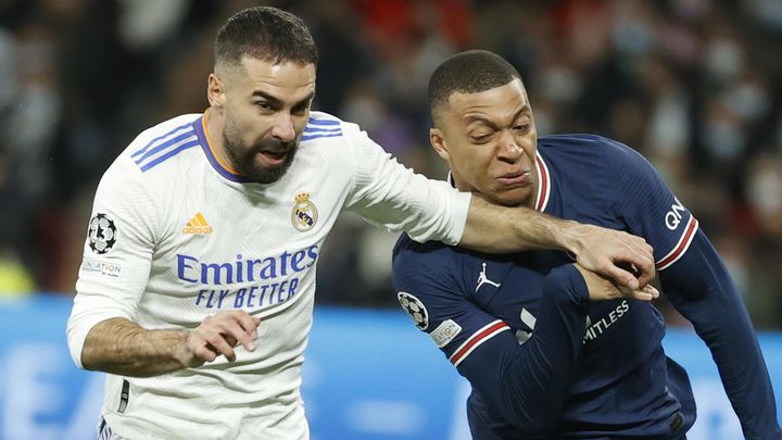 Carvajal y Mbappé / EFE