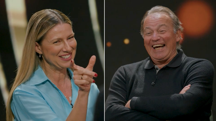 Bertín Osborne y Anne Igartiburu / DIEZ MOMENTOS