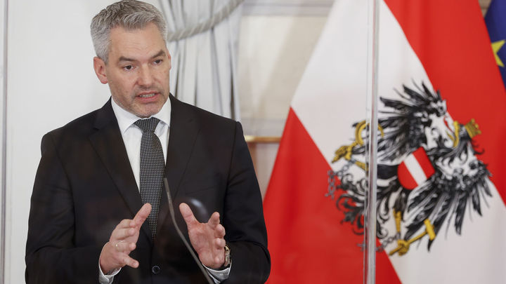 El canciller federal austriaco, Karl Nehammer / EUROPA PRESS