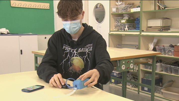 Estudiante galardonado con el Premio Nacional de Jóvenes Investigadores / TELEMADRID