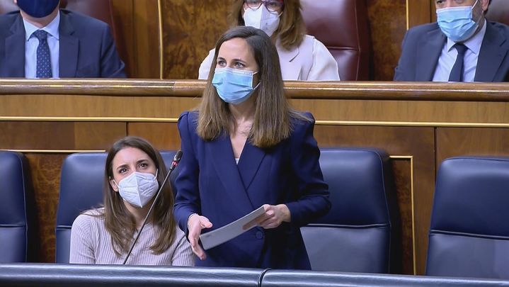 La ministra de Derechos Sociales, Ione Belarra / TELEMADRID