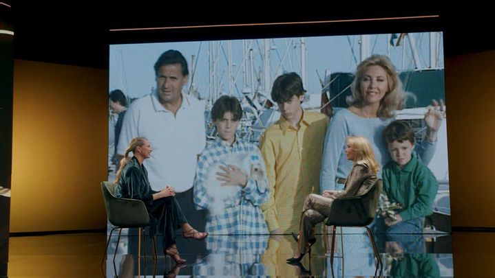 Norma Duval y Marc Ostarcevic con sus hijos en Mallorca / DIEZ MOMENTOS