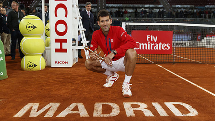 Novak Djokovic / @MutuaMadridOpen