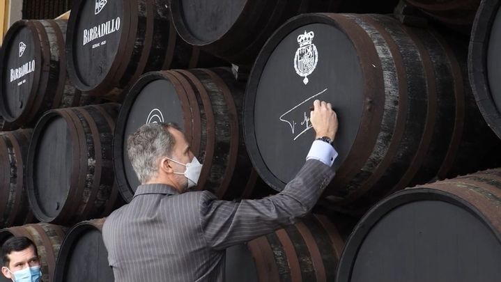 El Rey en las Bodegas Barbadillo / Telemadrid