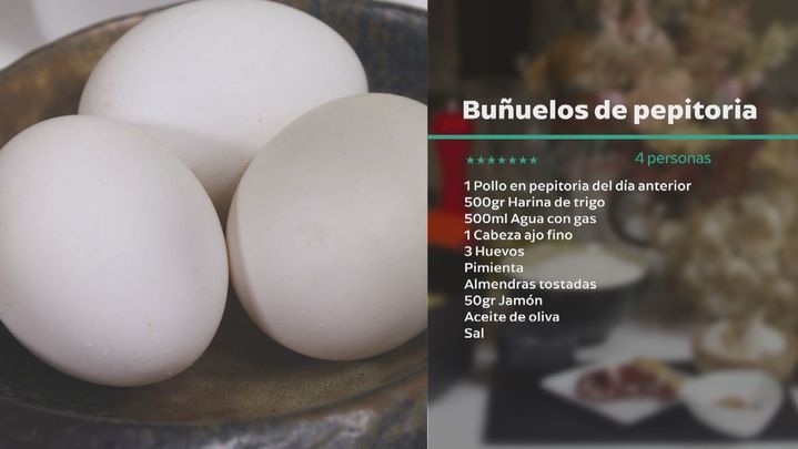 Receta de buñuelos de pepitoria